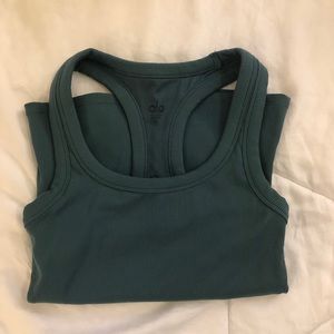ALO Racerback Tank - Blue/Green